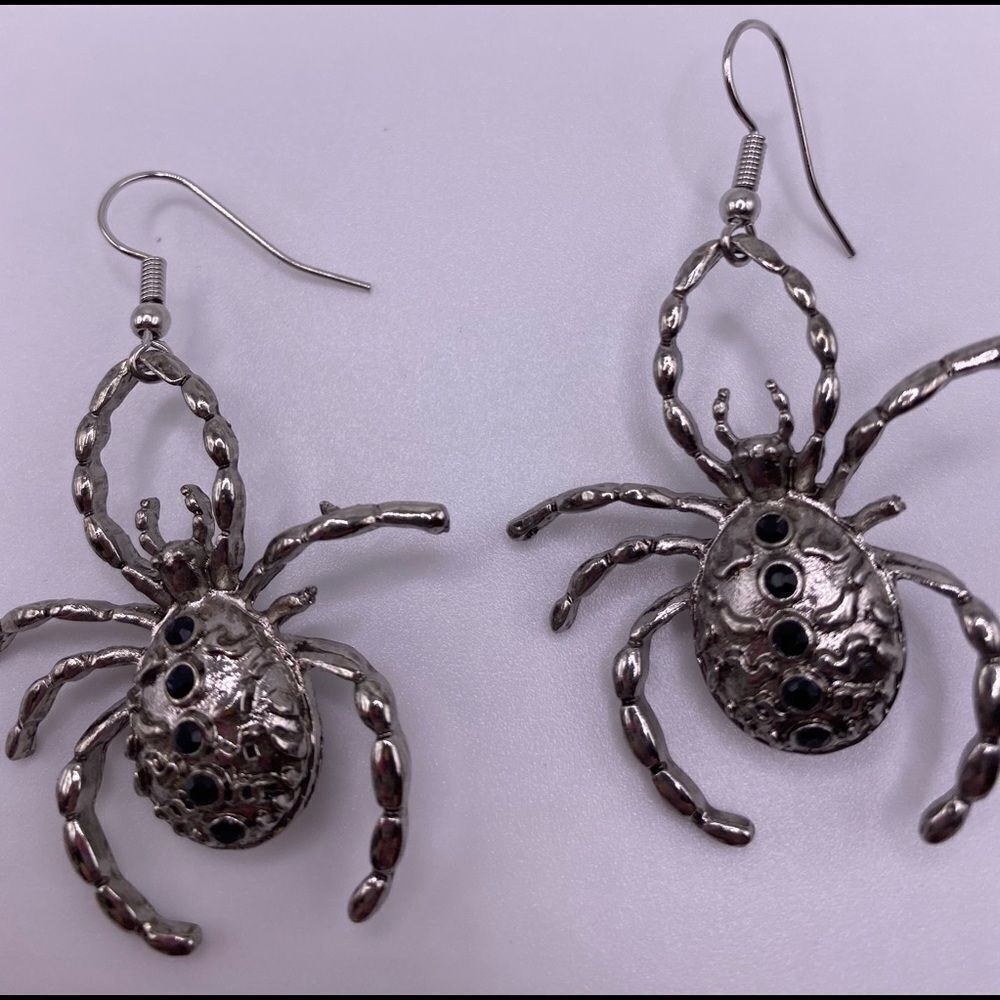4/$20 Spider Dangle Earrings